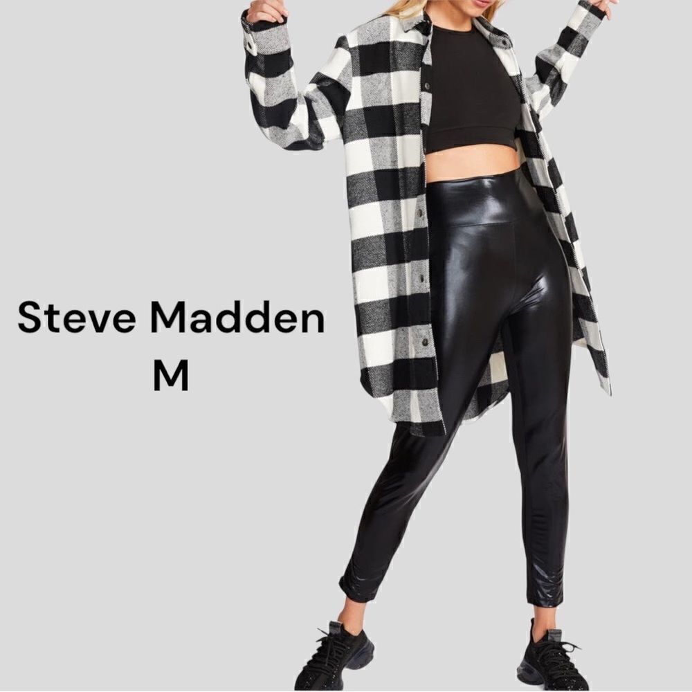 NWT Steve Madden the skinny dip leggings black M